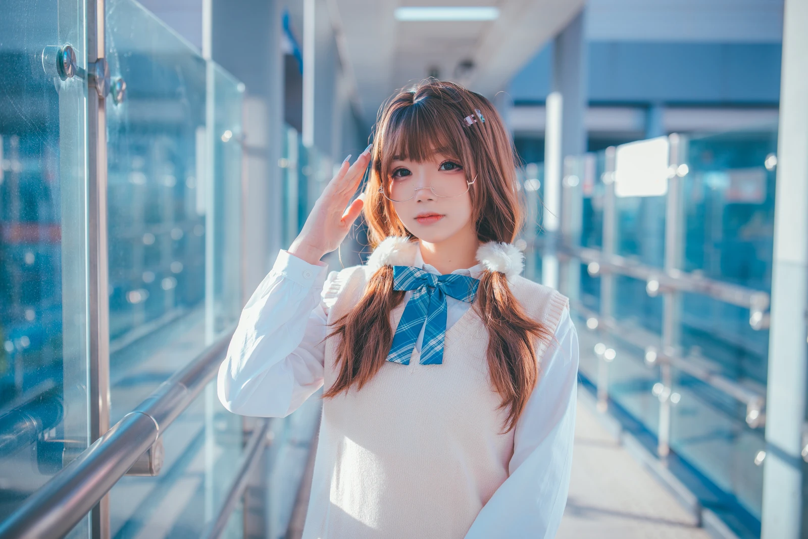 Cos小姐姐雪琪---JK夕阳-[25P-355MB]-7.webp